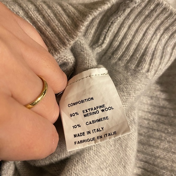 Filippo De Laurentiis Merino Wool & Cashmere Sweater - Picture 4 of 4